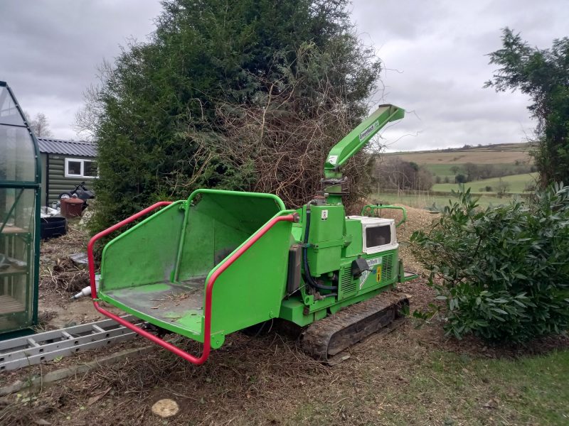 cms tree services equipment chipper in earby