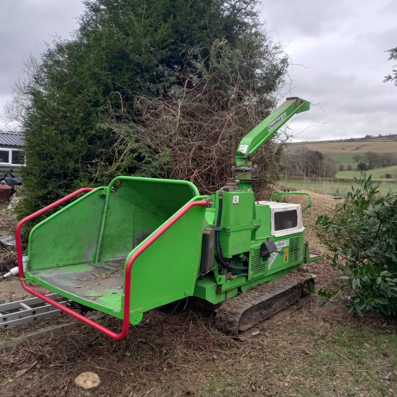 cms tree services equipment chipper in earby